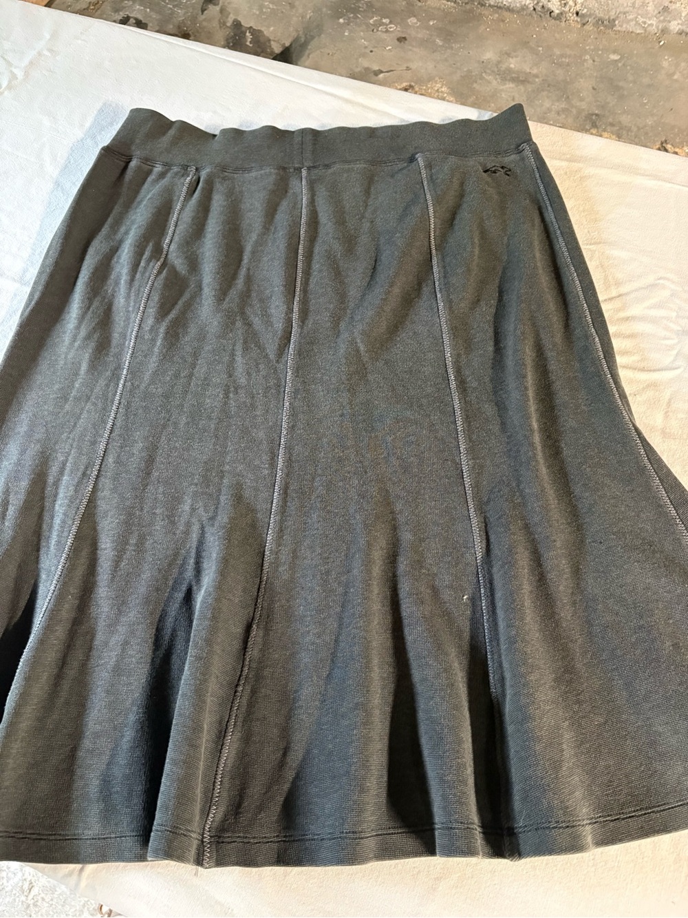 Horny Toad Gray Circle Skirt